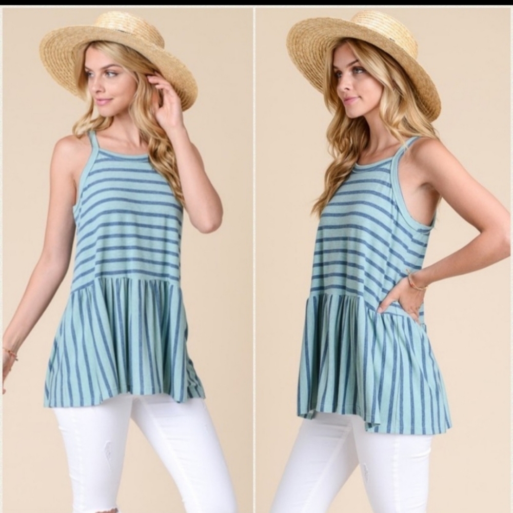 🆕️ Soft striped tank